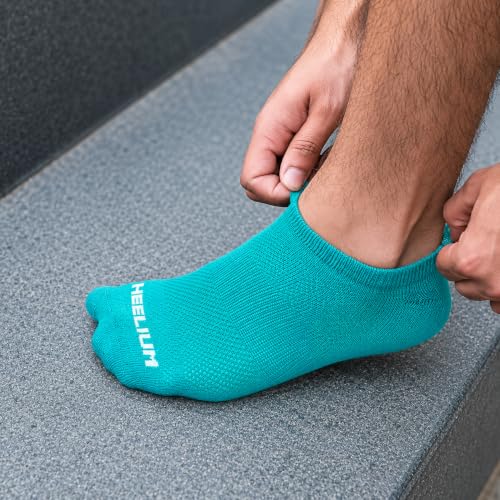 Image of HEELIUM Bamboo Ankle Socks for Men & Women | Ultra-Soft, Odour-Free, Thin & Breathable | 3X Softer than Cotton | Sizes - M (UK 4-8) & L (UK 9-13)