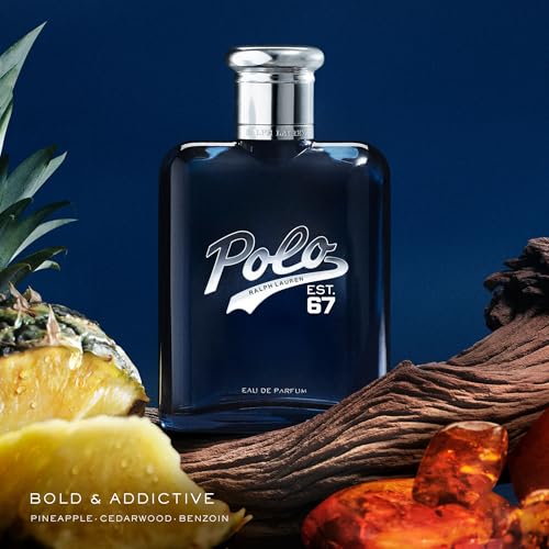 Image of RALPH LAUREN FRAGRANCES - Polo 67 - Eau de Parfum - Woody Scent - With Pineapple, Cedarwood & Benzoin - Cologne for Men