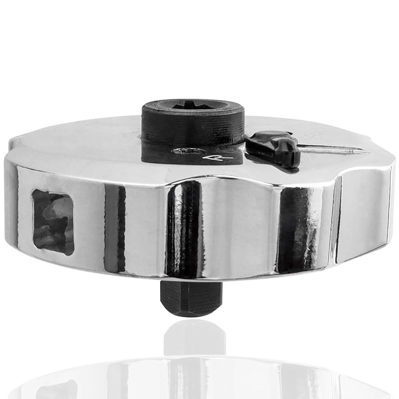 Wolfride Mini Chave Catraca de Palma 4 em 1 com Encaixe de 6,35 mm, Reversível, WO-FUSGY0699