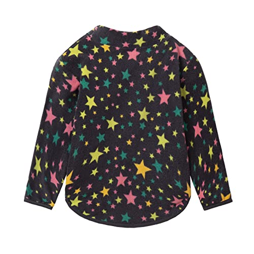 Mud Kingdom Toddler Boys Fleece Sweatshirts Long Sleeve Basic Pullover Warm Winter Black Stars 3T #TOP1