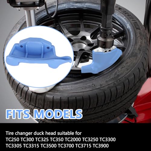 Image of Tire Changer Duck Head,Tire Changer Machine Mount /Demount Head Replacement for Hunter Tire Changer 221-675-2 221-675-2-B (1, Blue)