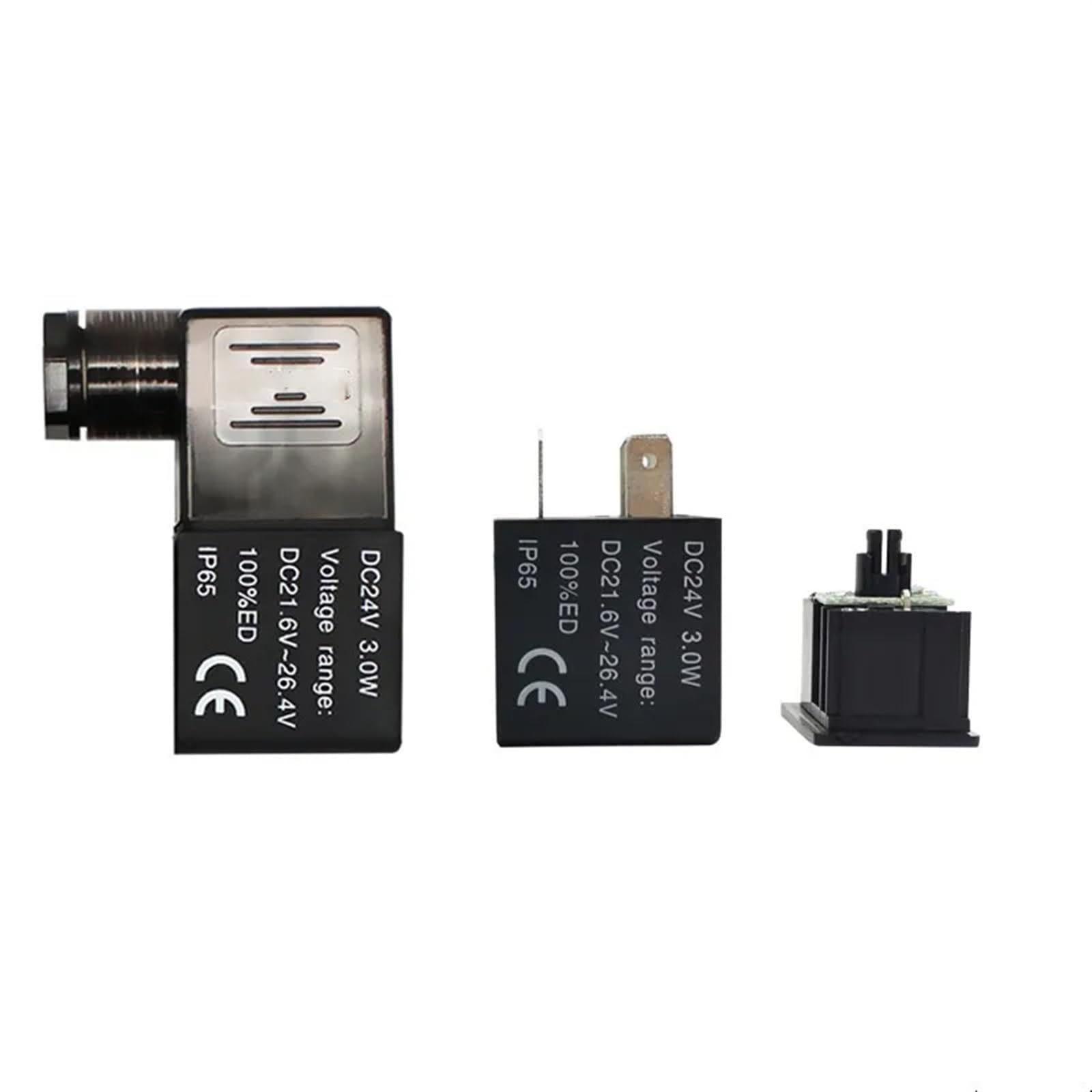 Electroválvula neumática 4V220-08 de 220 V, 5 vías, 2 Posiciones, Bobina de 1/4", aleación Interna, CC 12 V, CC 24 V, CA 110 V.(W 6mm Fittings,DC 12V)