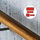 4stk Holzmaserungswerkzeug, Gummi-Holzmaserungs-Malwerkzeugset Wandstrukturmuster Holzmaserung Schablone Rot Gummi Malwerkzeug Wandkunstfarbe für Wandkunstdekoration (Rot)