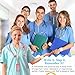Skyygemm 2 Pcs Nurse Erasable Wristband to Do List Wrist Memo Slap Bracelet with Ballpoint Pen and Eraser Reminder Bracelet Wrist Band Notepad Gifts for Nurse Week Essentials Christmas(Yellow)