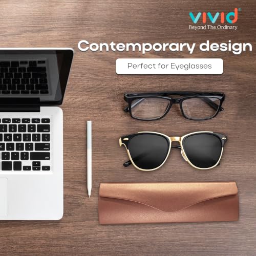 Image of VIVID Unisex Specs Magnetic Eyewear Dabbi Faux Leather Hard Case Cover