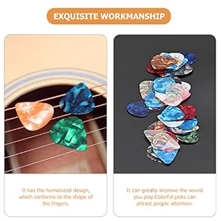 ERINGOGO 0. 46Mm Médiators en Plastique Remplacement 50Pcs Médiator Plat Médiators Électriques Folk Médiators Celluloïd… - Les Beatles, Paul McCartney, John Lennon, RIngo Starr, George Harrison ERINGOGO 0. 46Mm Médiators en Plastique Remplacement 50Pcs Médiator Plat Médiators Électriques Folk Médiators Celluloïd… – Image 6