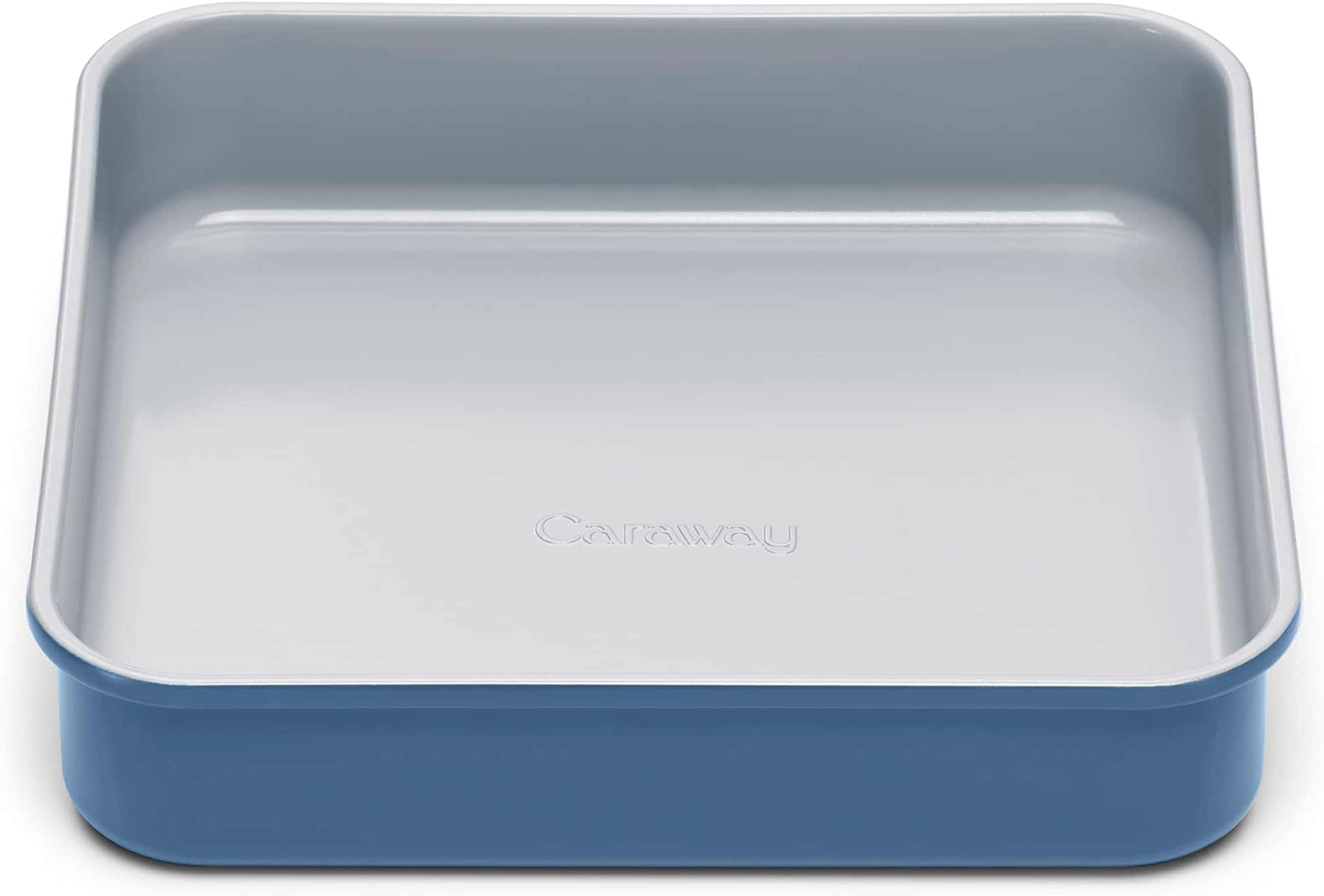 Caraway Non-Stick Ceramic 9” Square Pan - Naturally Slick Ceramic Coating - Non-Toxic, PTFE & PFOA Free - Perfect for Brownies, Lemon Bars, Cakes, & More - Slate