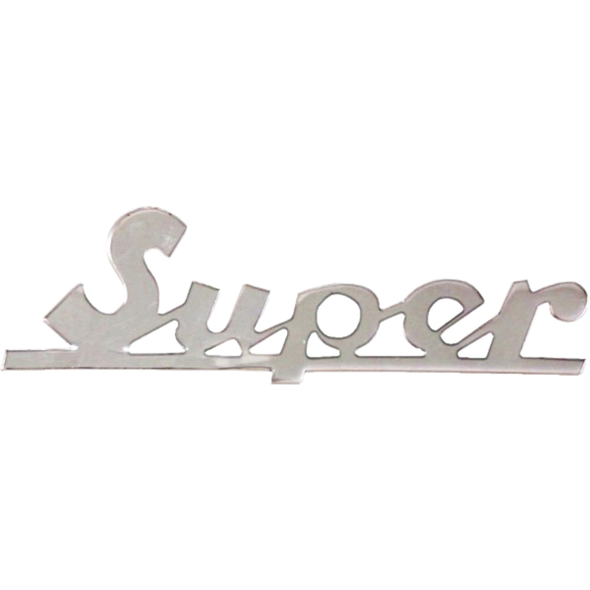 cyclingcolors Front Windscreen Frieze Compatible with Piaggio Vespa Super Logo Coat of Arms Body Restoration Scooter Original Reference 121080