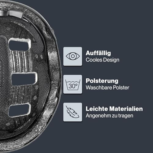 Foto von uvex kid 3 cc - robuster Fahrradhelm für Kinder- individuelle Größenanpassung - optimierte Belüftung - black matt - 51-55 cm