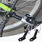 Attache de Remorque de Vélo, Attache de Remorque en Acier 1 Pack avec 1 Goupille de Connexion, Connecteur de Remorque de Bicyclette pour Remorque d'Enfants, Remorque pour Animaux