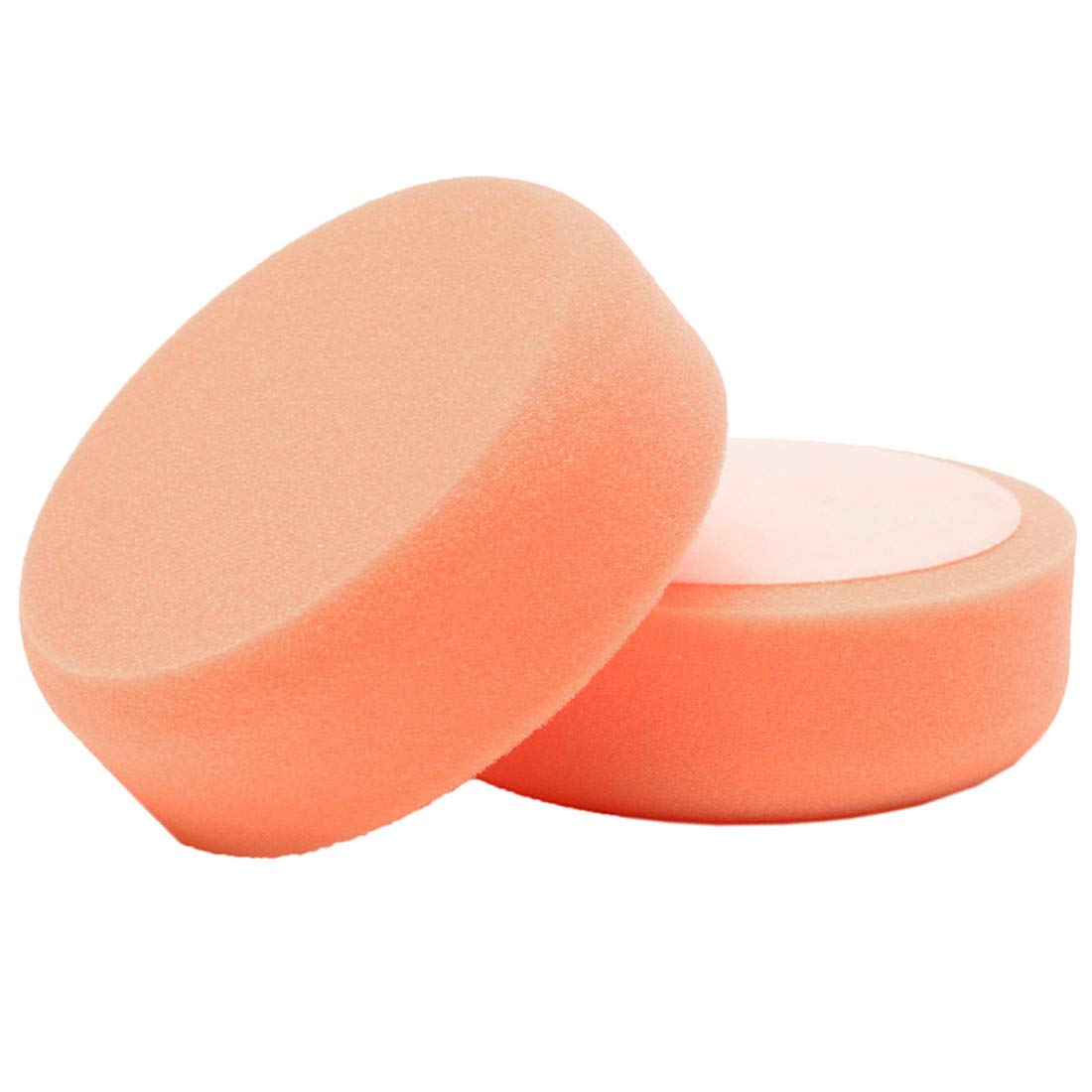 Foam Machine Polishing Refinishing Pad 150mm 6" x 50mm 2" Orange (Firm) Finishing Pad - Rotary/Dual Action Machine Polishing Pad