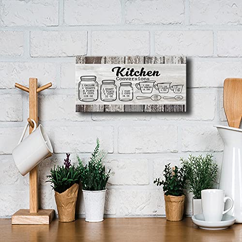 Shang Pin Kitchen Wall Art Home Decor Sign,Canvas Print Modern Dining Room Wall Art,Rustic Farmhouse Living Room Wall Decor Hanging Artwork (8 X 16 Inch, Black - Kitchen - Z) #TOP2