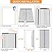 Magnetic Screen Door, Fit for Door Size:Around 36” x 82“,39