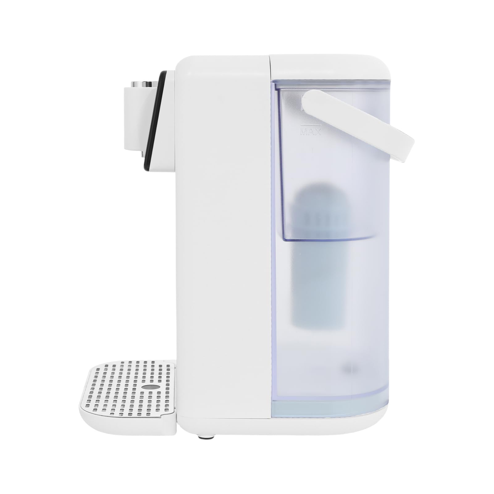 Fontana per acqua calda 2200 W, erogatore acqua calda 3 secondi, riscaldatore acqua istantaneo 3 L, bollitore elettrico con 13 temperature regolabili, per caffè, tè, ufficio, casa, bianco