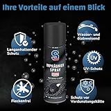 Dr. Wack – S100 Imprägnier-Spray 300 ml I Imprägnierer für anhaltenden Schutz vor Nässe & Verdunstungskälte I Imprägniermittel für Textilien & Leder I Hochwertige Motorradpflege – Made in Germany - 5