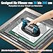2 IN 1 Akku Fliesenrüttler & Saugnäpfen Kompatibel mit Makita 18V-Batterie, 6 Gang Einstellbaren, 400kg Adsorption Fliesen Vibrationsgerät Fliesenvibrator für 2,4m Fliesen Glas Wandfliesen (Ohne Akku)