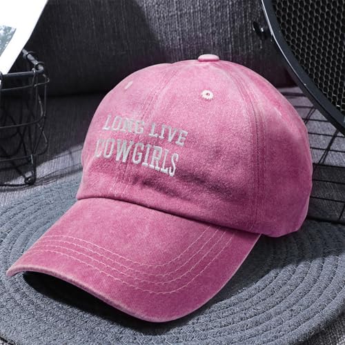 Image of Vintage Country Adjustable Cotton Cap for Women | Funny Printed Outdoor Hat, Ideal Birthday Present
