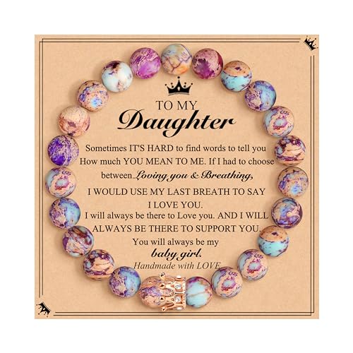 JoycuFF Woman Birthday Gifts Idea Friendship Gifts For Women Best Friends Besties Aunt Female Mom Daughter Granddaughter Gf Anniversary Christmas Graduation Healing Stone Crown Gifts For Her