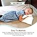 Pillowflex Sleep & Toddler Pillow (18x24 inches) - Soft Faux Synthetic Down Alternative Pillows Perfect for Toddlers, Bed Pillows for Sleeping Wedge with Neck Support and Allergy Free Kid's Pillows.