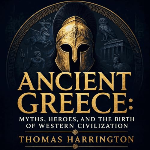 『Ancient Greece: Myths, Heroes, and the Birth of Western Civilization』のカバーアート