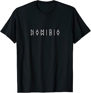 Namibia Reflections - Namibian Word Art Souvenir T-Shirt