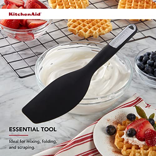 KitchenAid Espátula misturadora de silicone, 32 cm, ônix preto
