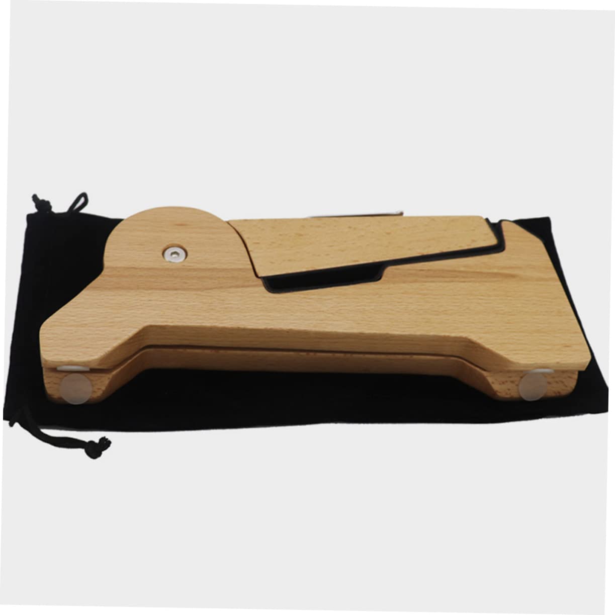 Abaodam Supporto per Chitarra in Legno Leggero e Pieghevole Design Staccabile, Adatto a Basso e Violino per Music Room e Negozio di Strumenti Musicali