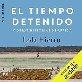 Diseño de la portada del título El tiempo detenido y otras historias de &Aacute;frica