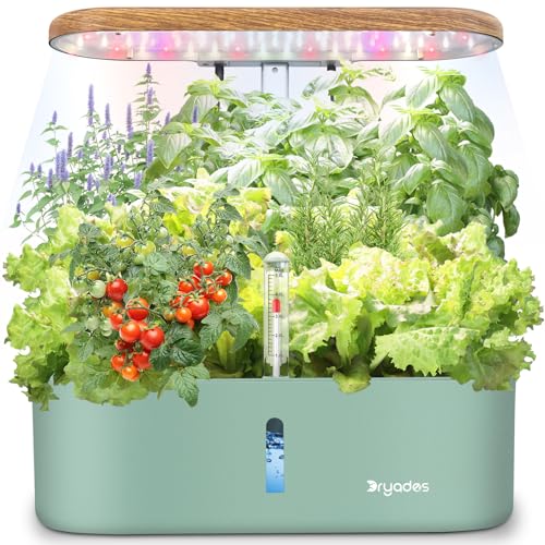 Hydroponics Growing System Indoor Garden: 12 Pods Herb Garden Kit