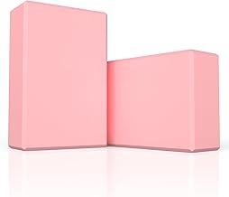 GLOSKIN Bloque Yoga, Ladrillo Yoga de Alta Densidad, Block para Entrenamiento, Liviano y Sin Olor Irritante, Pilates