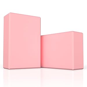 Bloque Yoga, Ladrillo Yoga de Alta Densidad, Block para Entrenamiento, Liviano y Sin Olor Irritante, Pilates