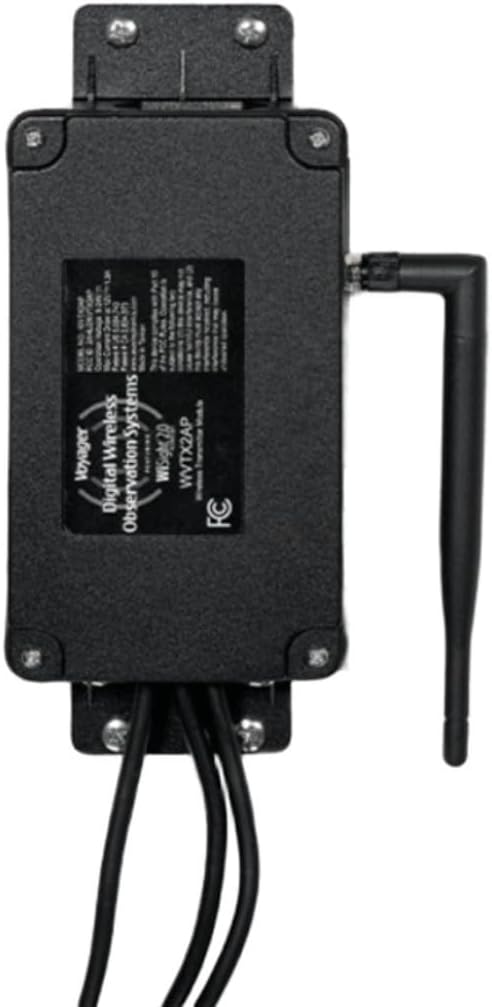 WVTX2AP Digital Wireless Transmitter, Proprietary WiSight 2.0 Technology with Auto-Pairing, Long-Distance Transmit/Receiving Capability, GPIO Accessory Inputs and Outputs, LED Indicator Lights