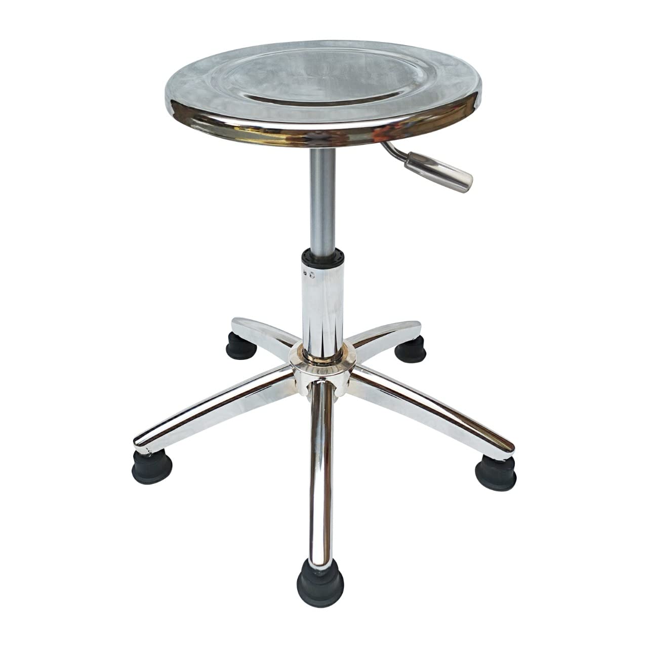 UAAR Metal Bar StoolHeightAdjustable Modern Metal Rotary & Revolving