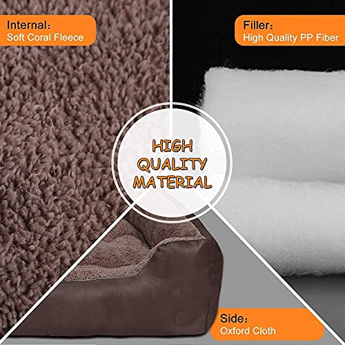 Cloudzone Dog Beds For Large Dogs, Large Dog Bed Machine Washable Rectangle Breathable Soft Padding With Nonskid Bottom Pet Bed For Medium And Large Dogs Or Multiple #TOP3