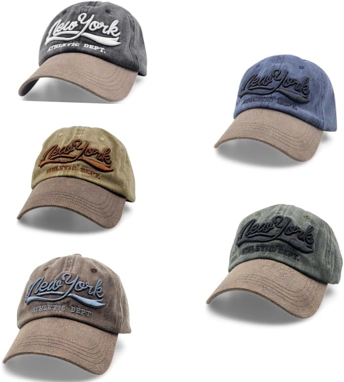 New York Hat – Adjustable Caps for Men Womens Baseball Caps, Gorras para Hombres Originales - Image 9