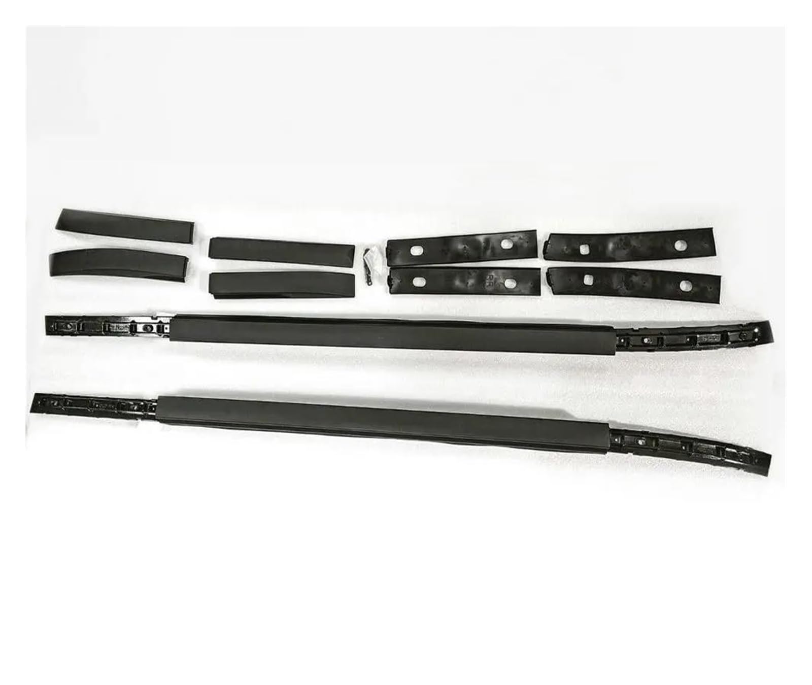 Barras transversales de aluminio negro para Mitsubishi Outlander 2022-2024 3