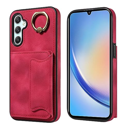 Coque Samsung A34 5G de qualité militaire avec bague rotative 360°