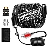25FT Heated Drinking Water Hose for RV, 5/8 Inch Inner Diameter Garden Water Hose Withstand Temperatures Down to-45°F with Energy Saving Thermostat, Lead and BPA Free