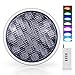 Roleadro 54W PAR56 LED Piscina Multicolore RGB con Telecomando Impermeabile IP68 Luce per Piscina e Laghetto 57 Effetti di Luce [12V-24V]