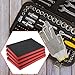MYCENSE 4Pcs Tool Box Foam, Foam Inserts for Cases Cuttable Practical Box Liner Removable DIY Crafts Polyethylene Storage Sheets, 40cmx30cmx3.8cm