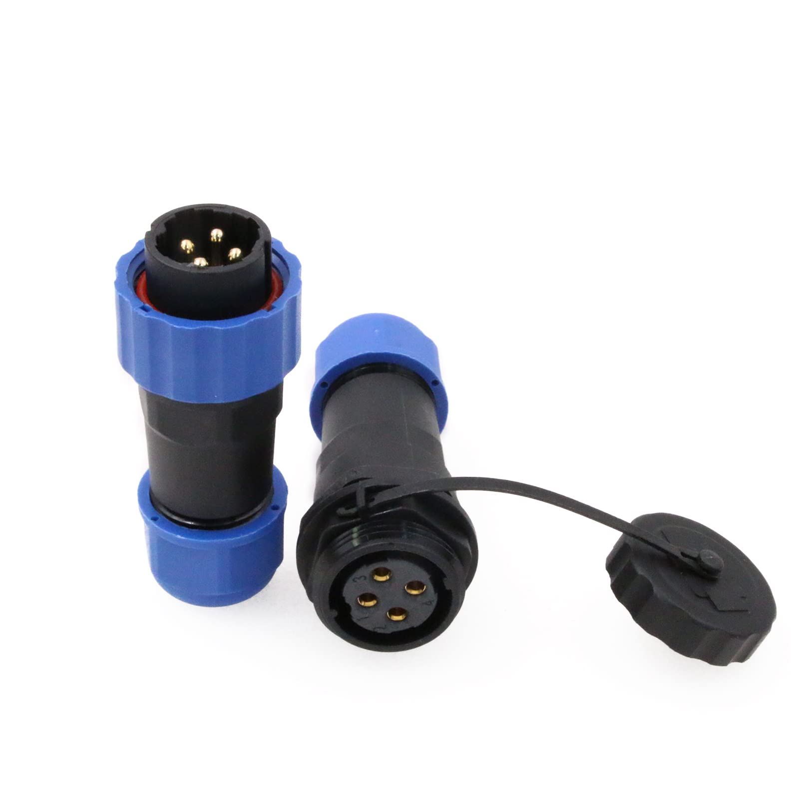 Eonvic SD20 4 Pin Aviation Connector 25A 380V Automotive Plastic IP68 Waterproof Plug Male Socket Female Electric in Line Socket Connector - Image 2