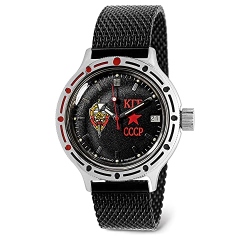 Image of VOSTOK | Amphibia 420457 KGB USSR Automatic Self-Winding Diver Wrist Watch