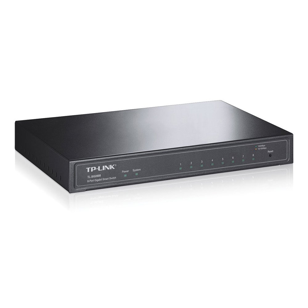 TP-Link 8-Port Gigabit Ethernet Smart Switch (TL-SG2008)