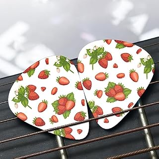 Lot de 12 médiators tendance et durables en forme de feuille de fraise pour ukulélé guitare électrique basse - Les Beatles, Paul McCartney, John Lennon, RIngo Starr, George Harrison Lot de 12 médiators tendance et durables en forme de feuille de fraise pour ukulélé guitare électrique basse – Image 7