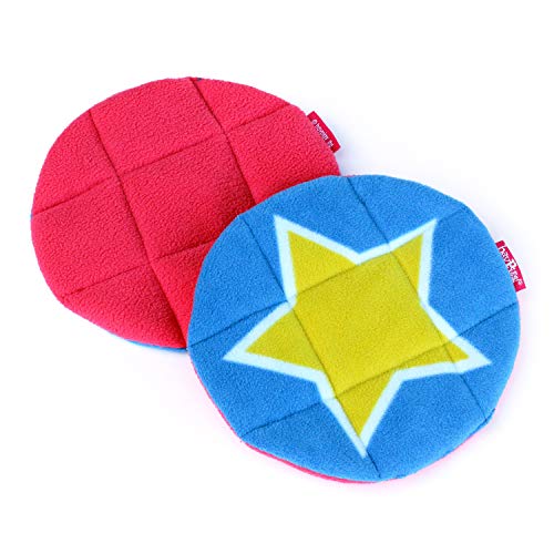 HAYPIGS Meerschweinchen Zubehoer und Spielzeug - Fleece PIPI Pads im Zirkus-Look - Saugfähige waschbare zusätzliche oder Ersatz Unterlagen Cover