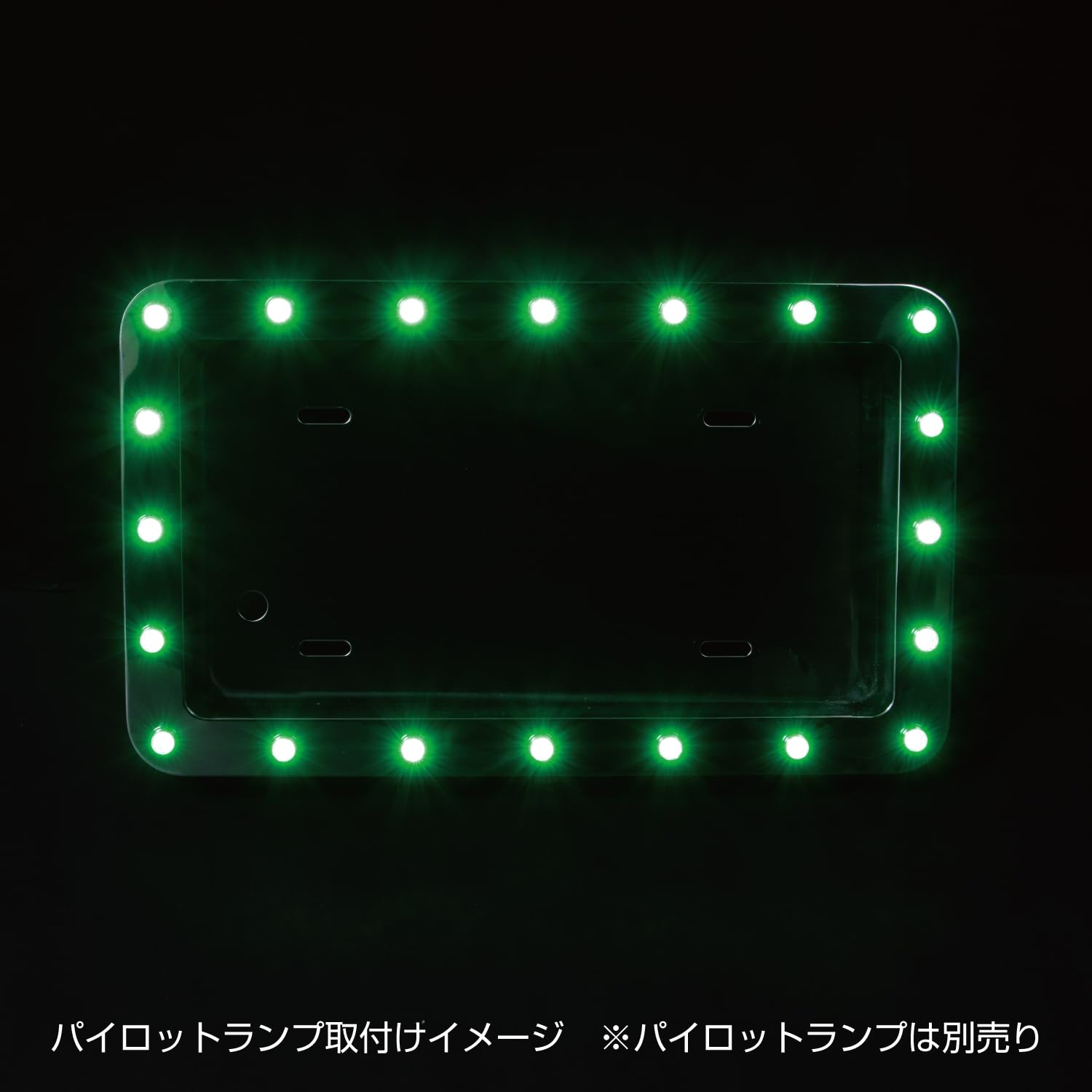 Amazon.co.jp: ジェット イノウエ(JET INOUE)パイロットランプ穴付 角 