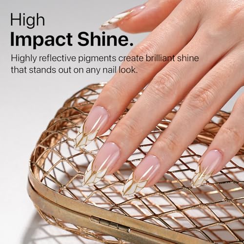 Set de Gel Liner para Uñas Gold & Silver 2 piezas miniatura 5