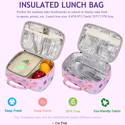 Octsky Backpack For Girls Kids School Backpacks With Lunch Box Preschool Kindergarten Bookbag Set With Chest Strap (Castle Unicorn Green) #TOP5