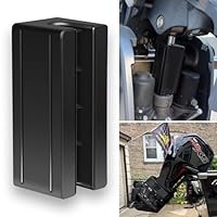 CTcar Transom Saver-Unterstützung und Anhänger-Motorschlösser für Single Ram Außenborder Mercury Evinrude Johnson Yamaha Honda und Tohatsu Gummi schwarz Universal-Motorunterstützung