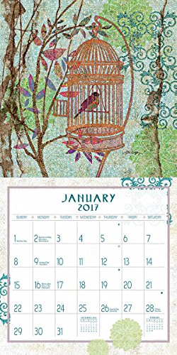 Wells Street By Lang 2017 Birdhouses Wall Calendar, 12 X 12 Inches, January To December 2017 (17997001721) #TOP2